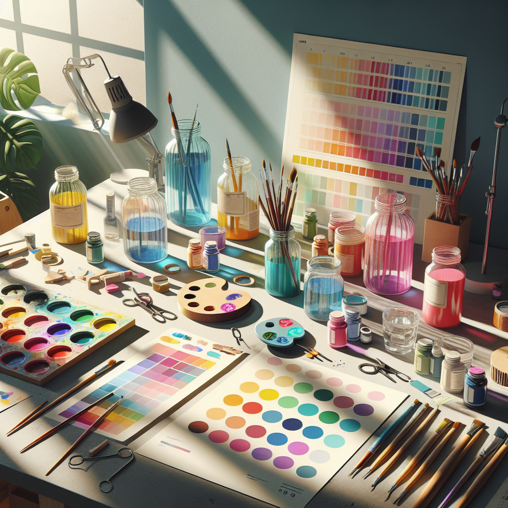 Color mixing experiments
